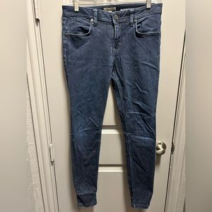 Dark Wash Burberry Brit Skinny Jeans